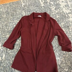 Maurices Deep Red Women's Blazer